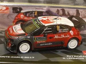 Citroen C3 WRC 2017 Monte-Carlo S.Lefebvre Maßstab 1:43 - Bild 1 von 3