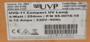 UVP UVG-11 254nm Hand-Held UV Illuminator 220VAC - Picture 1 of 2