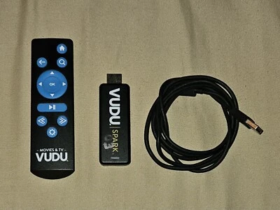 VUDU-HDMI设备和遥控器(RS-T1型号)。随时随地观看您的电影和电视! 真棒! — 第 1/4 张图片
