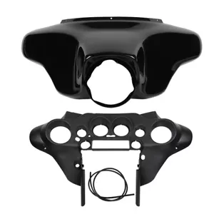 ABS Batwing Inner Outer Fairing For Harley Touring Electra Glide 1996-2013 - Picture 1 of 11