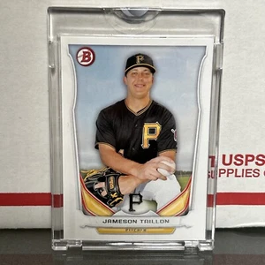 2014 TOPPS VAULT JAMESON TAILLON BOWMAN BLANK BACK COA PIRATES 1/1 - Picture 1 of 4