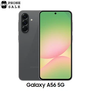 Samsung Galaxy A56 5G Dual SIM 128GB (8GB RAM) SM-A566B/DS - Awesome Graphite - Picture 1 of 8