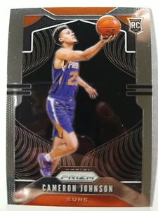 Tarjeta de novato Panini Prizm Cameron Johnson 2019-20 #257 Phoenix Suns RC  - Imagen 1 de 4