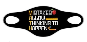 Mathefehler Erlauben Das Denken Aussenseiter Wissenschafts Sanft atemSchutzmaske - Bild 1 von 1