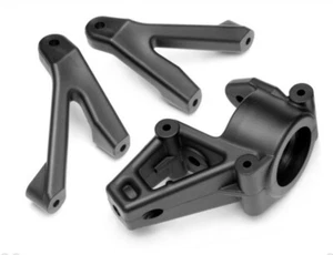 HPI BAJA 5B-SS-5T-5SC-FLUX #85408 - FRONT HUB CARRIER SET NUOVO - Foto 1 di 2