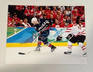 Ryan Callahan Hand Signed Autographed Team USA 8 1/2 X11 Photo New York Rangers - Picture 1 of 1