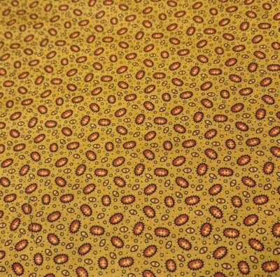 Jo Morton Andover Fabrics Yellow & Orange Floral Print Quilting Cotton 1/2 yard - Image 1 of 4