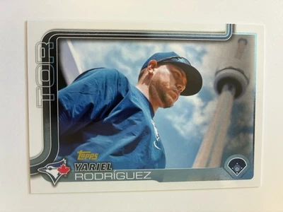 2025 Topps Series 2 Yariel Rodriguez Toronto Blue Jays Golden Mirror SSP #694 - Image 1 of 4