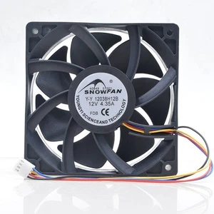 1PC SNOWFAN Y-Y12038H12B 12V 4.35A 12038 Ant 6000 rpm violent cooling fan - Picture 1 of 6