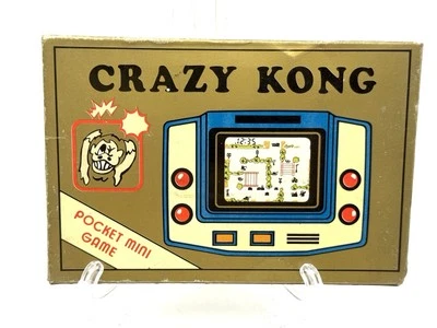 Handheld Game & Watch Donkey Kong Clone Crazy Kong LCD - Yoko - New In Box EP - Immagine 1 di 4