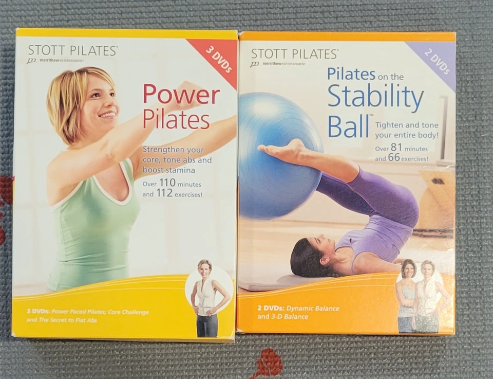 2 juegos de DVD Stott-Pilates Foto 1 de 4