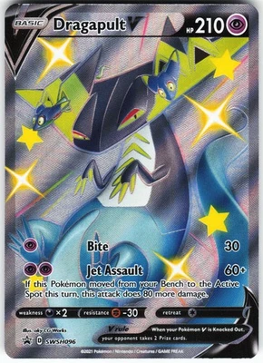 Dragapult V - SWSH096 Pokemon SWSH: Sword & Shield Promo Cards Holo Promo NM - Image 1 of 2