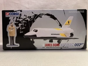 Transbordador espacial Moonraker Corgi 65401 James Bond Collection y Hugo Drax como nuevo en caja - Imagen 1 de 5