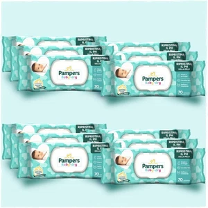Baby Dry Salviette Neonato, 840 Unità (12 Confezioni) – Salviettine Senza Sapone - Foto 1 di 12