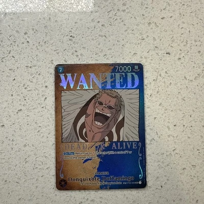 Donquixote Doflamingo (Wanted Poster) ST03-009 Pillars of Strength Foil - Image 1 of 2