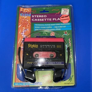 Reproductor de casete estéreo Street Beat 894 vintage años 90 con auriculares Walkman SELLADO - Imagen 1 de 19