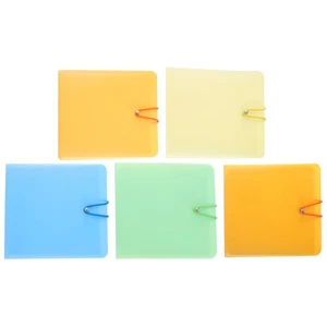 5 Pcs CD-Paket Buch Zur Aufbewahrung Von DVD-Organizer Und -Speicher - Afbeelding 1 van 12