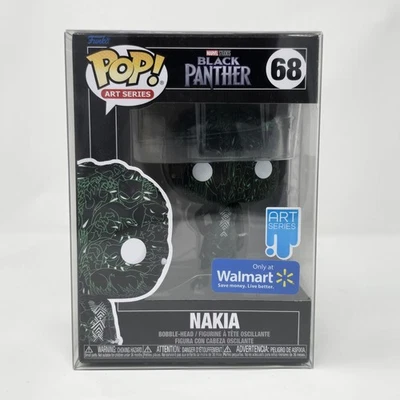 Funko Pop Art Series Nakia Black Panther 68 Marvel Legacy Walmart Exclusivo Nuevo Foto 1 de 4