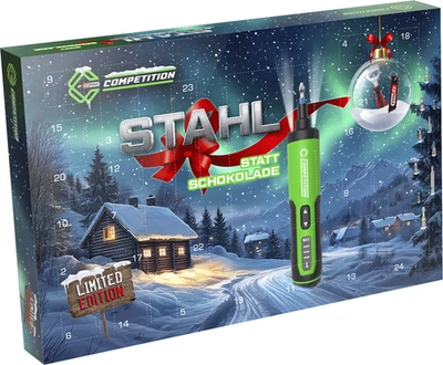 COMPETITION by KS TOOLS  Adventskalender 2025 - Stahl statt Schokolade, 27-tlg. - Bild 1 von 4