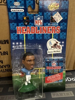 1996 NFL Corinthian Headliners Steve McNair Houston Oilers Novo na embalagem - Imagem 1 de 4