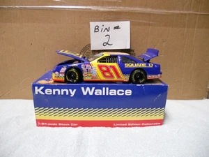 1/24 Action 1997 nascar #81 Square D Kenny Wallace Ford 1 of 2500 - Picture 1 of 4