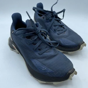 Salomon Alphacross Blast CSWP Kids Size 1 Blue - Picture 1 of 8