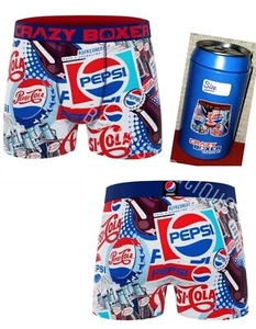 CALZONCILLOS BOXER PARA HOMBRE PEPSI DISEÑO RETRO PARA HOMBRE EN UNA LATA. GRANDE - Imagen 1 de 1