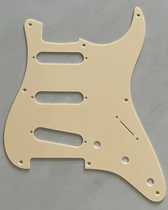 Golpeador de guitarra vintage amarillo personalizado para Fender 57 Stratocaster estilo 8 agujeros - Imagen 1 de 4