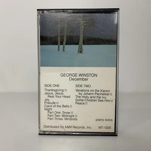 George Winston - December (Cassette Tape) - Windham Hill Records, 1982 - Picture 1 of 9