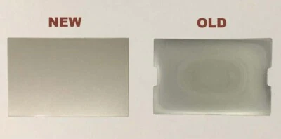 SILVER REFLECTOR FILM SPARE PART NINTENDO GAME & WATCH WIDE SCREEN 6X4 CM NEW - Imagen 1 de 2