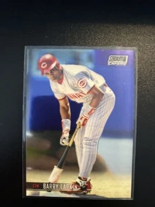 Stadium Club 2021 cromo #72 Barry Larkin rojos - Imagen 1 de 2