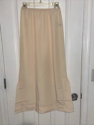 Lencería Vintage Medio Slip Vestido Largo Pequeño Pequeño Saxo Quinta Avenida Etiqueta Unión EE. UU. Foto 1 de 4