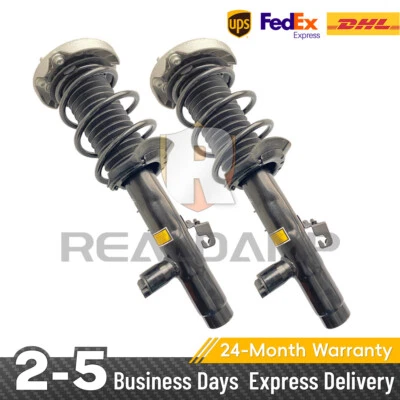 Pair For BMW F30 F31 F32 F36 340i 435i xDrive AWD Front Shock Struts Assys w/EDC - Image 1 of 4