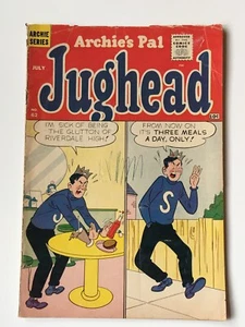 Archie's Pal Jughead #62 (cómics de Archie 1960) en muy buen estado- - Imagen 1 de 8