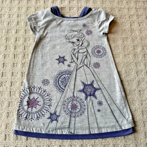Disney - Frozen - Princess Elsa - Girls Sleep Dress - Size 4 - Picture 1 of 4