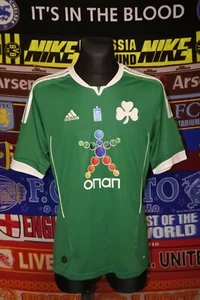 5/5 Panathinaikos Erwachsene L 2011 NEUWERTIG Home Original Fußball Shirt Trikot Soccer - Bild 1 von 6