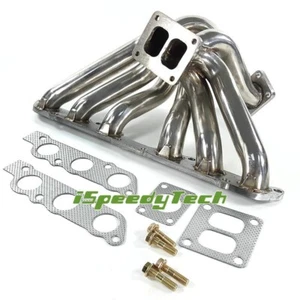 Stainles Turbo Exhaust Manifold For Toyota Supra MK4 NA/Lexus SC300 IS300 2JZ-GE - Picture 1 of 7