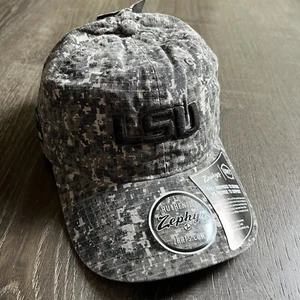 Zephyr LSU Digital Camo Mesh Green Stone Adjustable Strap - Picture 1 of 4