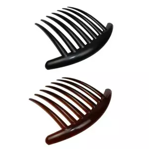 Unbreakable Hair Side Comb Twist Combs 7 Teeth French Twist for Women Girls - Picture 1 of 12