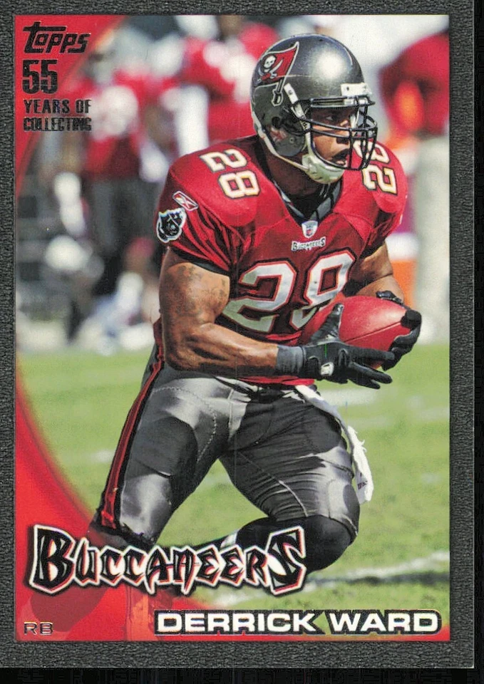 2010 Topps Black #5 Derrick Ward /55 - Image 1 of 2
