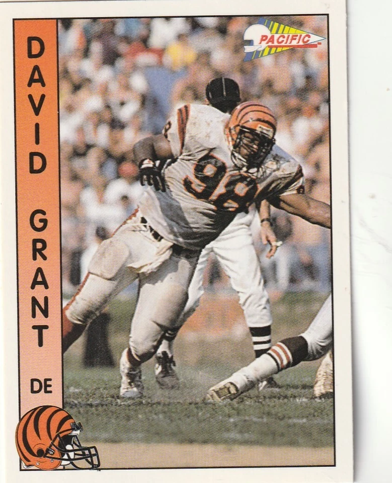 FREE SHIPPING-MINT-1992 Pacific David Grant #368 BENGALS - Image 1 of 1