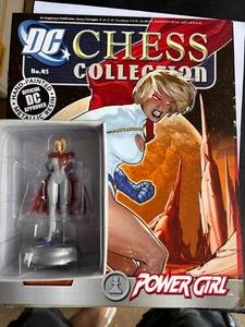 Eaglemoss DC Chess Collection Figurine & Magazine # 45 Power Girl - WHITE PAWN - Picture 1 of 1