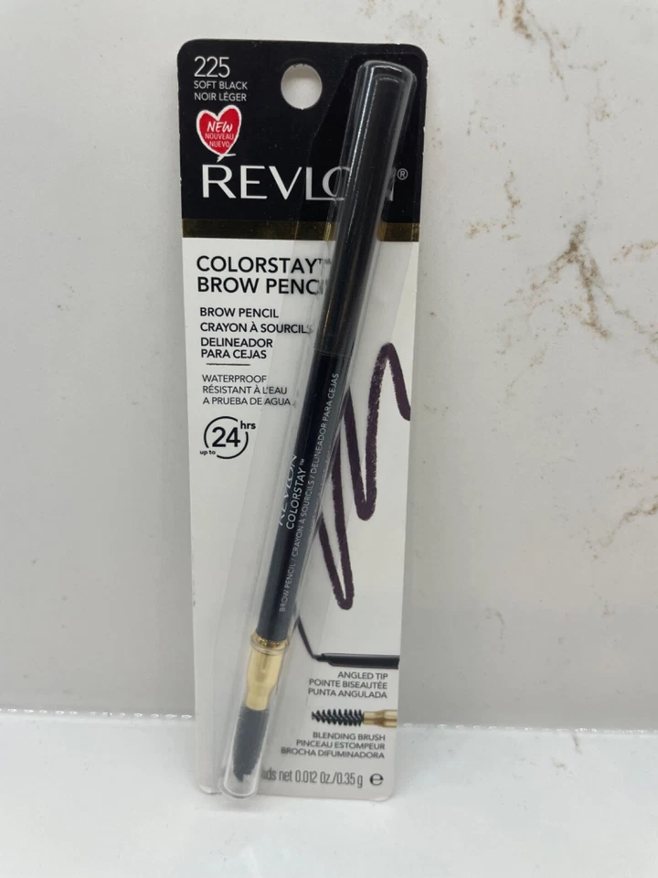 Revlon Colorstay Brow Pencil #225 Soft Black factory sealed - Image 1 of 1