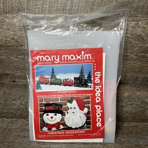 Mary Maxim Needlework Crafts Christmas Needlepoint Train #37452 A3 #4 - Picture 1 of 6