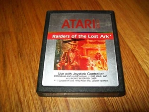 RAIDERS OF THE LOST ARK - ATARI 2600 - VIDEO GAME CARTRIDGE EXCELLENT CONDITION - Picture 1 of 2