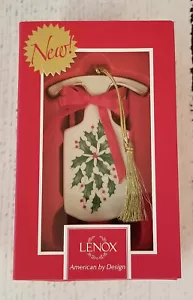 Lenox Holiday Sleigh Ornament, Christmas, Porcelain - New in Box - Picture 1 of 3