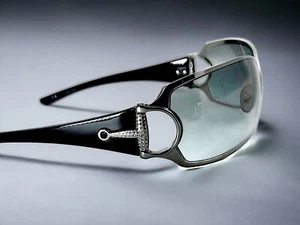 Gucci Strass Sonnenbrille Kristall Strass 2740 dunkelgraue Gläser - Bild 1 von 13