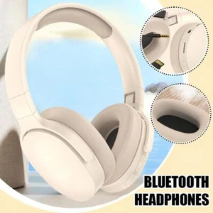 #P2961 Wireless Bluetooth 5'3 Headphones Over Ear Hifi Headset' Stereo M3L6 I0M1 - Afbeelding 1 van 22