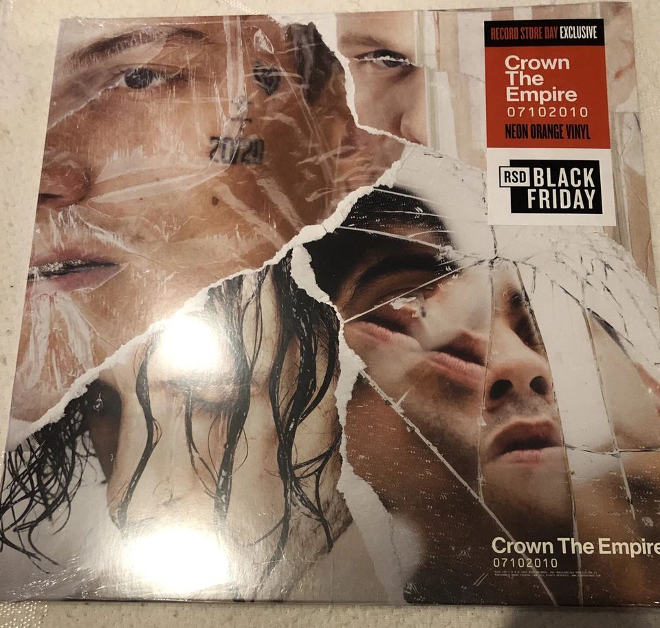 Crown The Empire - 07102010 LP on Neon Orange Vinyl RSD 2020 Black Friday