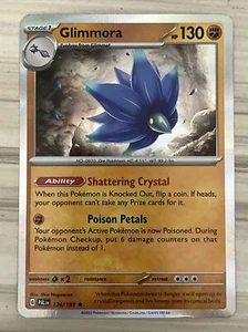 Pokémon TCG Glimmora Scarlet & Violet - Paldea Evolved 126/193 Holo Holo Rare - Picture 1 of 2